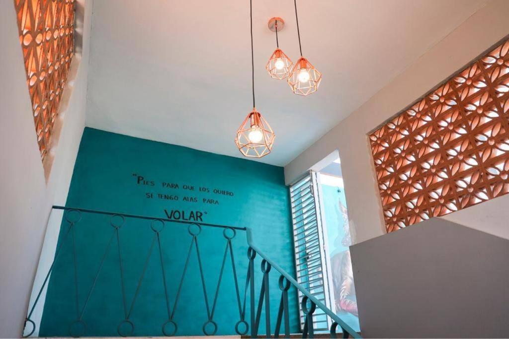 New Mex Inspired Bo-Ho Chic Apartment With Private Patio And Roof Terrace Mexico by Eksteriør bilde