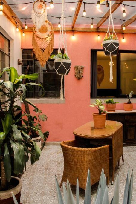 New Mex Inspired Bo-Ho Chic Apartment With Private Patio And Roof Terrace Mexico by Eksteriør bilde